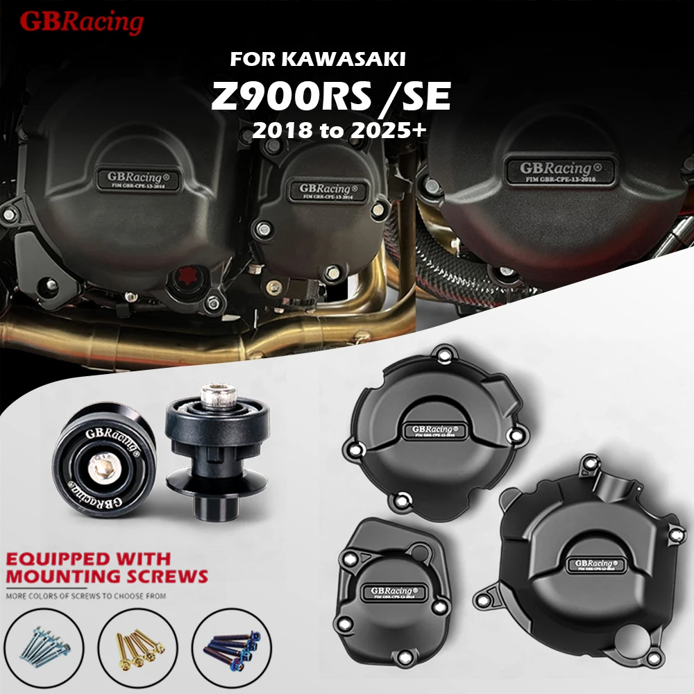 GB Racing Z900RS/SE 2018-2025 Защитная крышка двигателя мотоцикла для KAWASAKI, корпус и рамки, импульсная защитная крышка сцепления, аксессуары
GB Racing Z900RS/SE 2018-2025 Защитная крышка двигателя мотоцикла для KAWASAKI, корпус и рамки, импульсная защитная крышка сцепления, аксессуары
