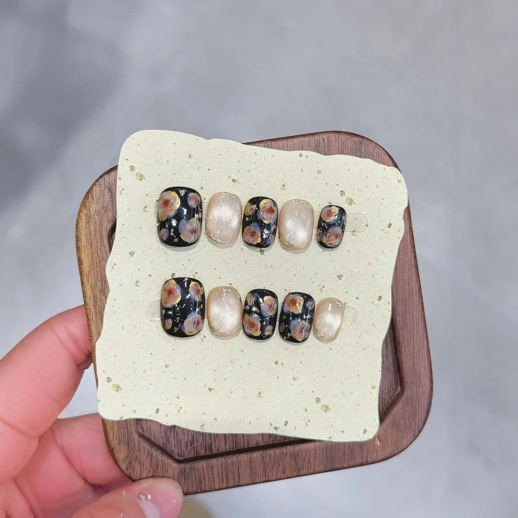 10 шт., летние короткие круглые картины маслом, цветочные ногти, ретро, ручная работа, пресс на накладные ногти, носимые, милые, крутые, акриловые типсы для ногтей
10 шт., летние короткие круглые картины маслом, цветочные ногти, ретро, ручная работа, пресс на накладные ногти, носимые, милые, крутые, акриловые типсы для ногтей