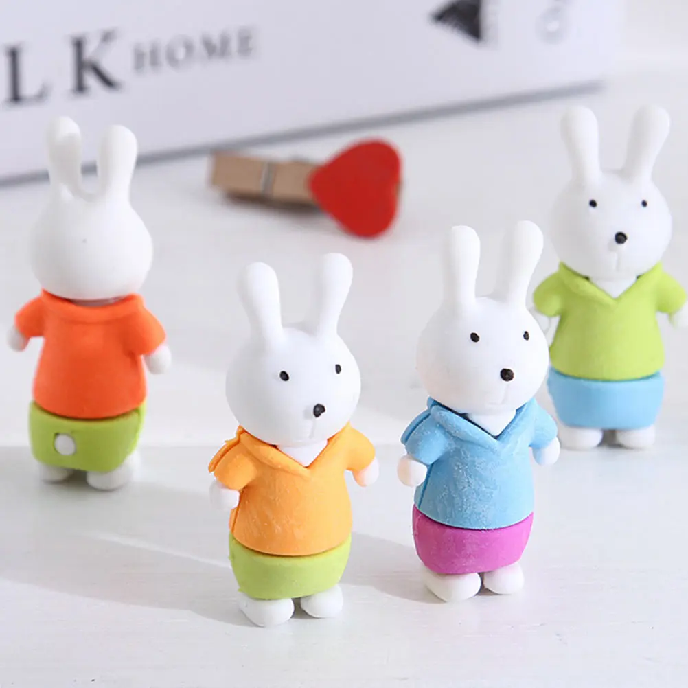 16pcs Learning Stationery Eraser for Kids Student Cartoon Bunny TPR Rubber Multi Use Harmless Easy to Erase Creative
16pcs Learning Stationery Eraser for Kids Student Cartoon Bunny TPR Rubber Multi Use Harmless Easy to Erase Creative