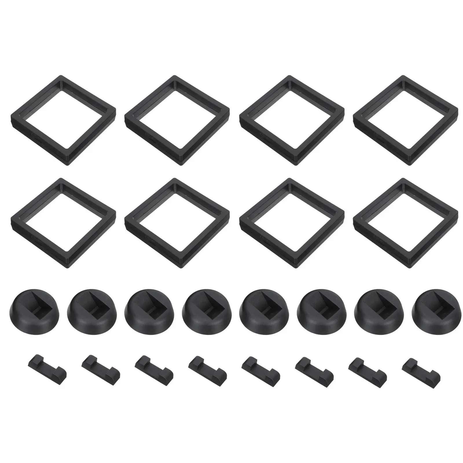 24 Pcs Jewelry Display Box Floating Case 3D Stand for Coin Challenge Chip Earrings Pin Storage Showcase
24 Pcs Jewelry Display Box Floating Case 3D Stand for Coin Challenge Chip Earrings Pin Storage Showcase