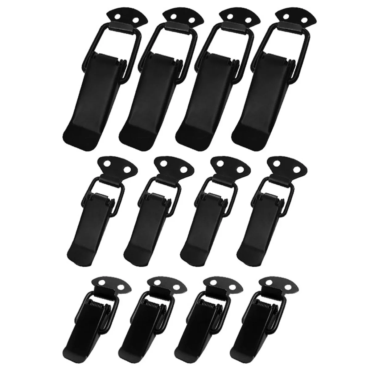 12 Pcs Metal Luggage Buckle Heavy Duty Spring Lock Cabinet Straps Durable Iron Material Sturdy Practical Long Lasting Use Smooth
12 Pcs Metal Luggage Buckle Heavy Duty Spring Lock Cabinet Straps Durable Iron Material Sturdy Practical Long Lasting Use Smooth