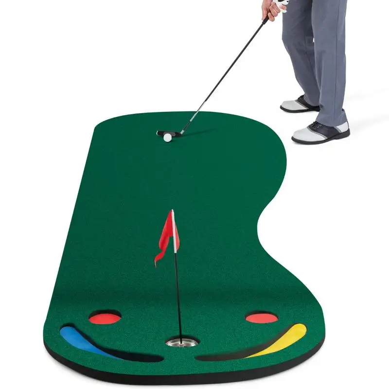 Golf Putting Green Set for Indoor Outdoor Use
Golf Putting Green Set for Indoor Outdoor Use