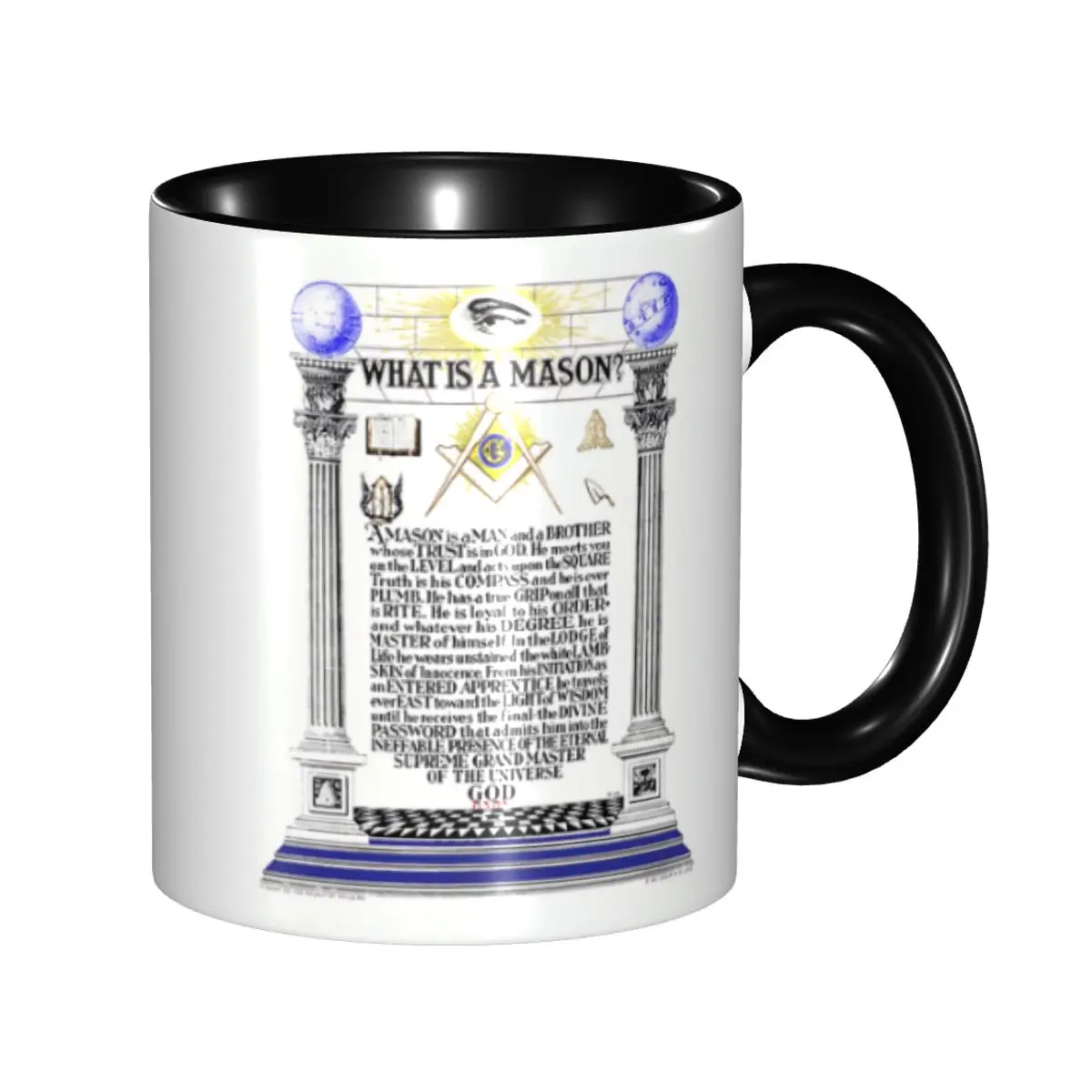 What Is A Masonic Mason Coffee Mugs DIY Customized POEM Master Mason Freemasonry Ceramic Mug Creative Gift
What Is A Masonic Mason Coffee Mugs DIY Customized POEM Master Mason Freemasonry Ceramic Mug Creative Gift