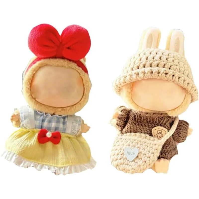 17cm Doll Clothes Suitable for labubu, Dolls Accessories Set Gift for Kids 2 Set No Doll TL701
17cm Doll Clothes Suitable for labubu, Dolls Accessories Set Gift for Kids 2 Set No Doll TL701