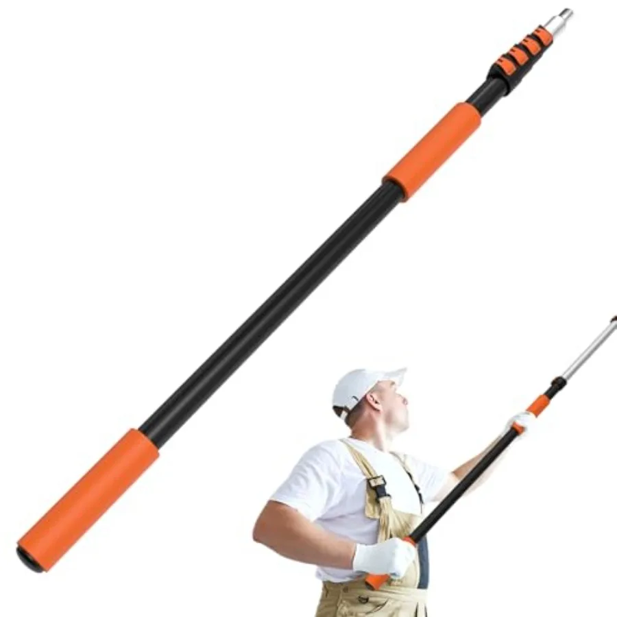 SISUPASSIE Telescoping Extension Pole Reach to 26Feet Telescoping Pole Multi-Purpose 5- Lightweight Sturdy with Universal Twist
SISUPASSIE Telescoping Extension Pole Reach to 26Feet Telescoping Pole Multi-Purpose 5- Lightweight Sturdy with Universal Twist