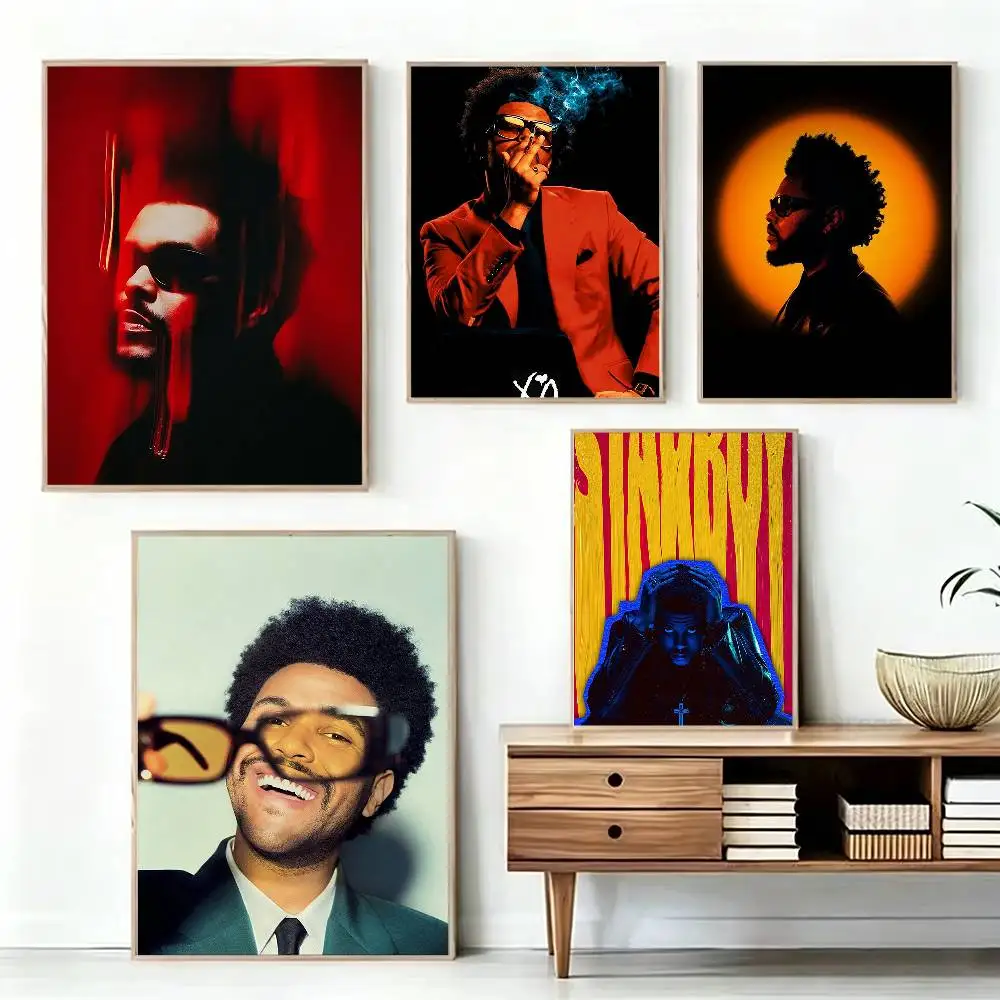 Singer T-The W-Weeknd Poster Waterproof Wall Art Sticker For Bar Living Room Vintage Decor High Quality Print Gift
Singer T-The W-Weeknd Poster Waterproof Wall Art Sticker For Bar Living Room Vintage Decor High Quality Print Gift