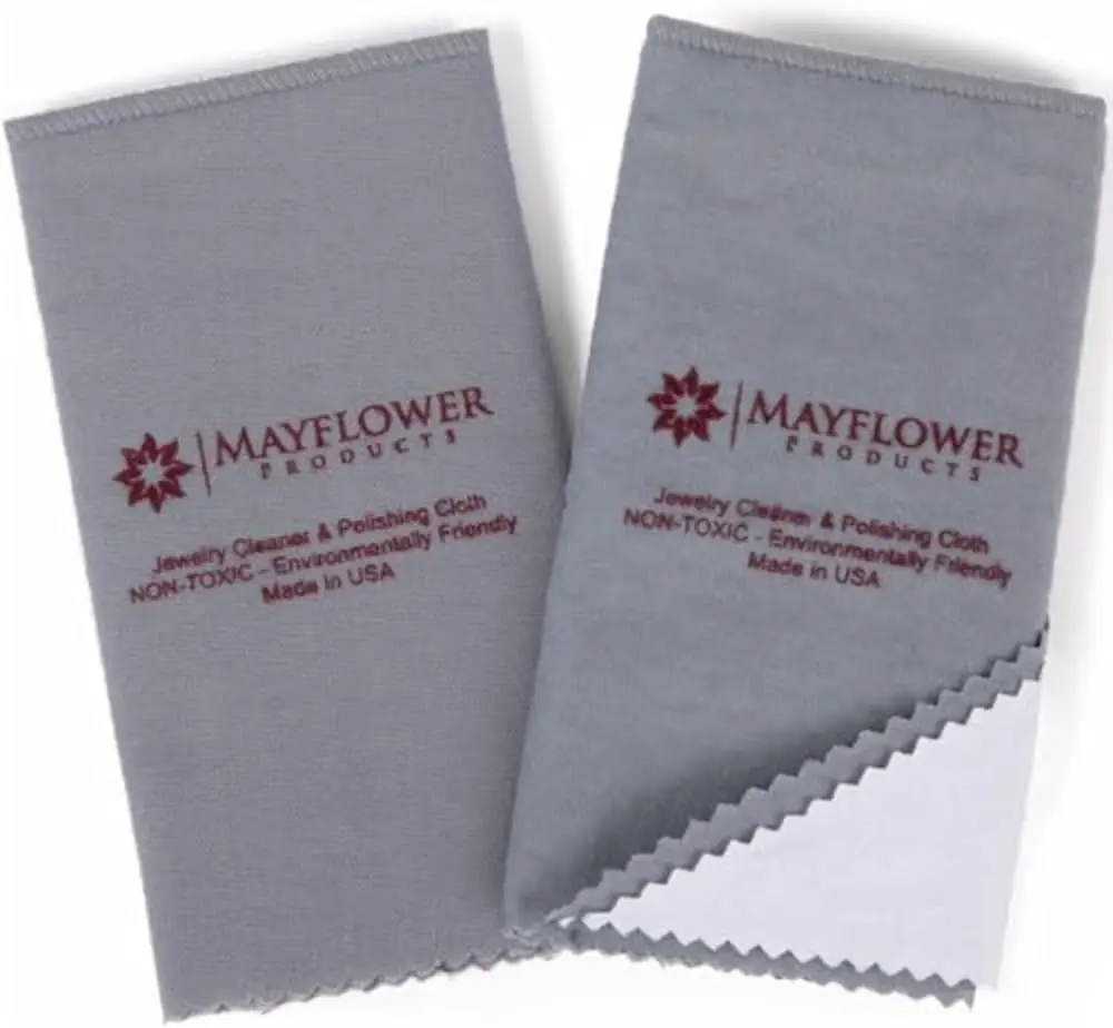 Pro Size Polishing Cloth Set of 2 - 11x14in Cotton Cloths for Gold, Silver, Platinum Jewelry, Coins, Watches - Tarnish Remover
Pro Size Polishing Cloth Set of 2 - 11x14in Cotton Cloths for Gold, Silver, Platinum Jewelry, Coins, Watches - Tarnish Remover