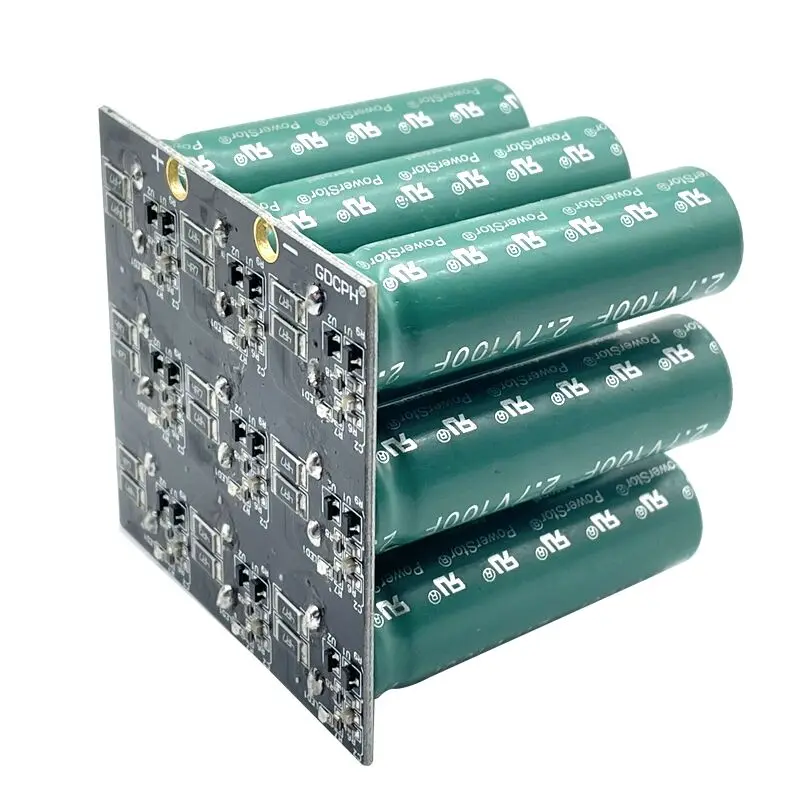 New Original 24V11F Automobile Electronic Rectifier 2.7V100F Super Farad Capacitor Module Backup Power Supply Ultracapacitor
New Original 24V11F Automobile Electronic Rectifier 2.7V100F Super Farad Capacitor Module Backup Power Supply Ultracapacitor
