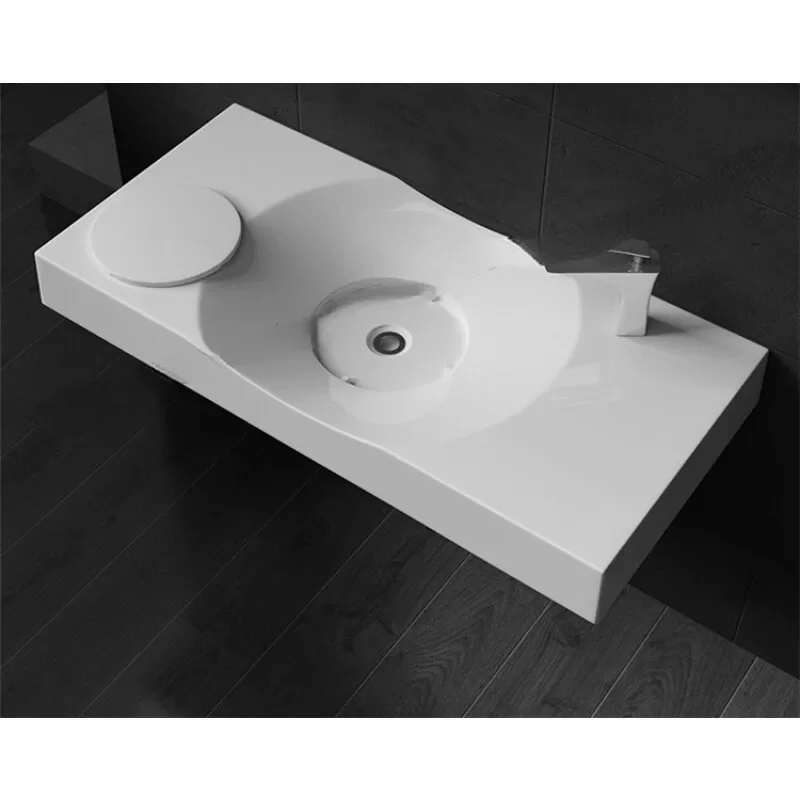 Modern artificial stone white Household type bathroom sinks bathroom accessories
Modern artificial stone white Household type bathroom sinks bathroom accessories