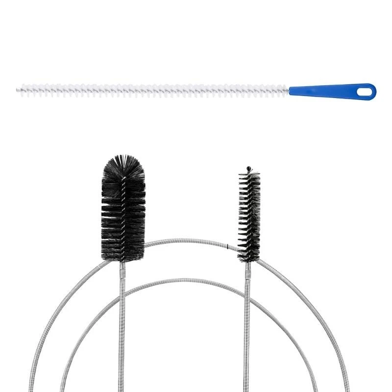 61inch Double Ended Nylon Pipe Cleaner Brush SpiralHair Clog Remover in Sinks, Kitchen Sinks, Bathroom Drains Cleaner
61inch Double Ended Nylon Pipe Cleaner Brush SpiralHair Clog Remover in Sinks, Kitchen Sinks, Bathroom Drains Cleaner