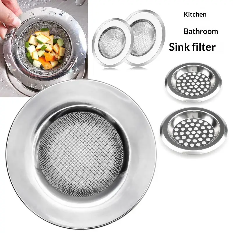 1Pc Kitchen Sink Filter Stainless Steel Mesh Sink Strainer Filter Sewer Mesh Strainers Drain Hole Filter Trap Keep Your Bathtub
1Pc Kitchen Sink Filter Stainless Steel Mesh Sink Strainer Filter Sewer Mesh Strainers Drain Hole Filter Trap Keep Your Bathtub