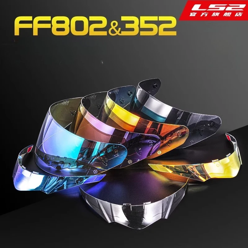 LS2 Motorcycle Helmet Color Lens for FF802/FF352 Helmet Accessories Large Tail Anti Fog Sticker Accesorios Para Moto
LS2 Motorcycle Helmet Color Lens for FF802/FF352 Helmet Accessories Large Tail Anti Fog Sticker Accesorios Para Moto