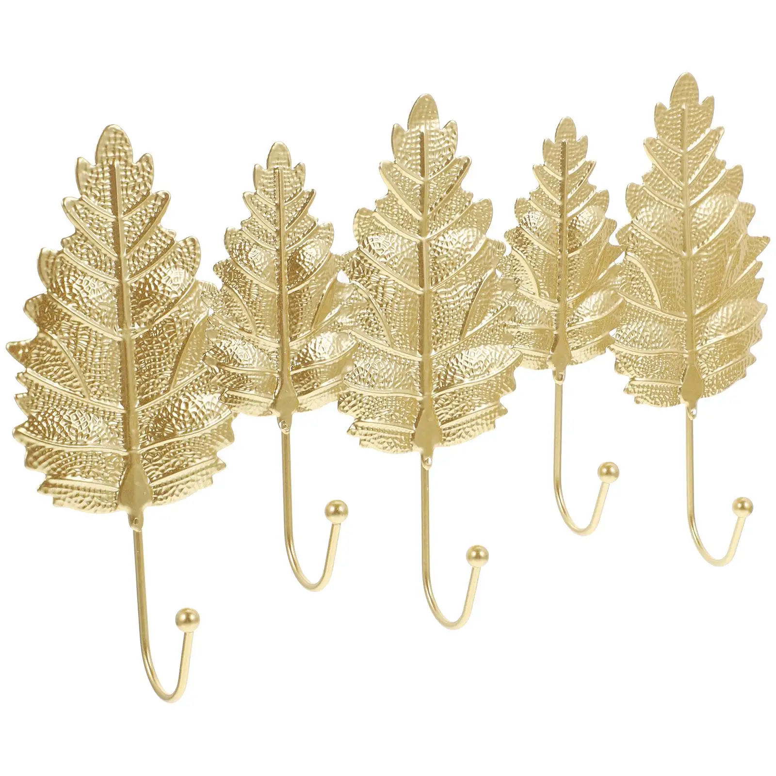 Leaf Hooks Home Storage Rack 5Hooks Coat Hanger HeavyDuty WallMounted KeyHolder Clothes HatHanger Practical Kitchen
Leaf Hooks Home Storage Rack 5Hooks Coat Hanger HeavyDuty WallMounted KeyHolder Clothes HatHanger Practical Kitchen