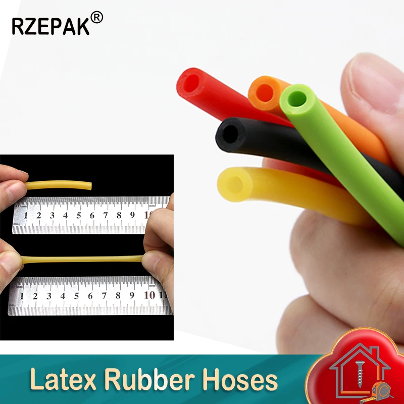 1-20m Latex Rubber Hoses ID1.6/1.7/1.8/2/3/4/5/6mm Good Quality Slingshot Catapult Speargun Tension Belt Elastic Rubber Band
1-20m Latex Rubber Hoses ID1.6/1.7/1.8/2/3/4/5/6mm Good Quality Slingshot Catapult Speargun Tension Belt Elastic Rubber Band
