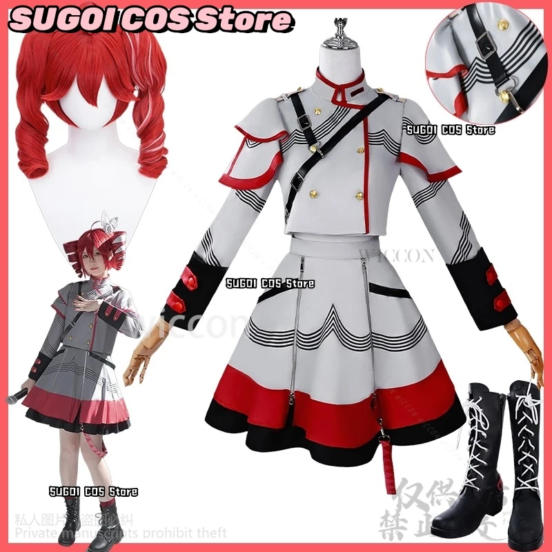 Jirai Kei Tetooo Anime Project Sekai Cosplay Girls Costume Y2K Red Dress Lolita Wigs Halloween Christmas Party Cos Customized
Jirai Kei Tetooo Anime Project Sekai Cosplay Girls Costume Y2K Red Dress Lolita Wigs Halloween Christmas Party Cos Customized