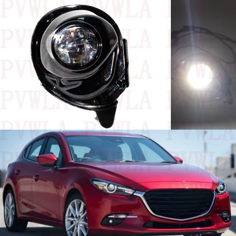 Right Side Front Bumper Fog Lights Lamp With LED Bulbs B63B51680A For Mazda 3 2017 2018
Right Side Front Bumper Fog Lights Lamp With LED Bulbs B63B51680A For Mazda 3 2017 2018