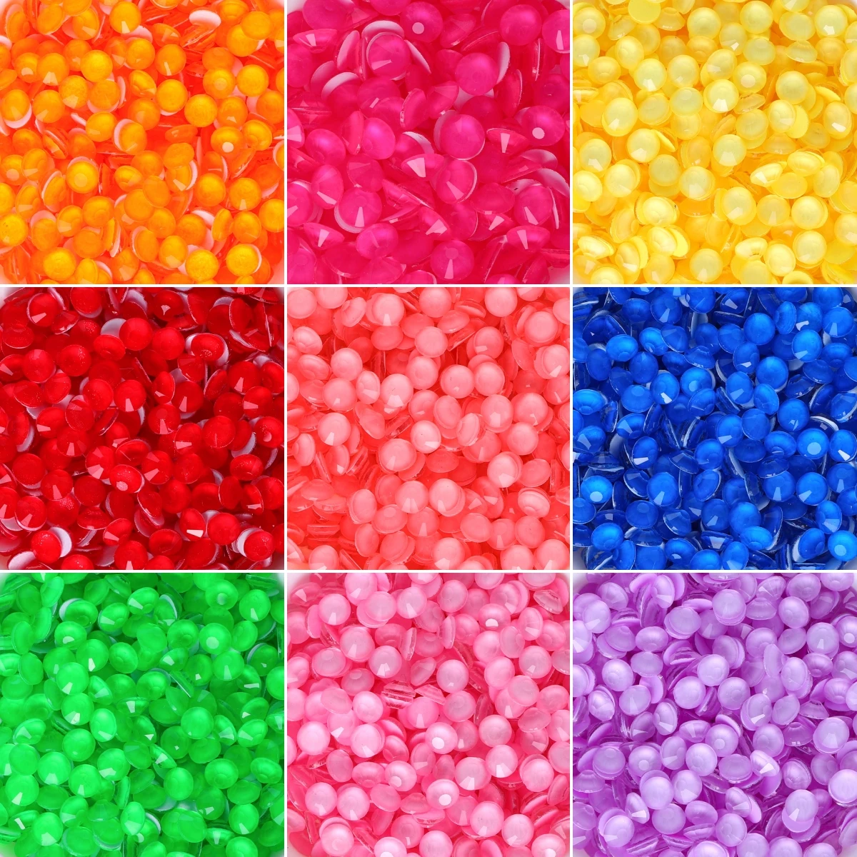 Wholesale SS6-SS30 Neon Multi Color Glass Rhinestones Crystal High Quality Flat Back Stones For DIY Crafts Nail Art Decorations
Wholesale SS6-SS30 Neon Multi Color Glass Rhinestones Crystal High Quality Flat Back Stones For DIY Crafts Nail Art Decorations