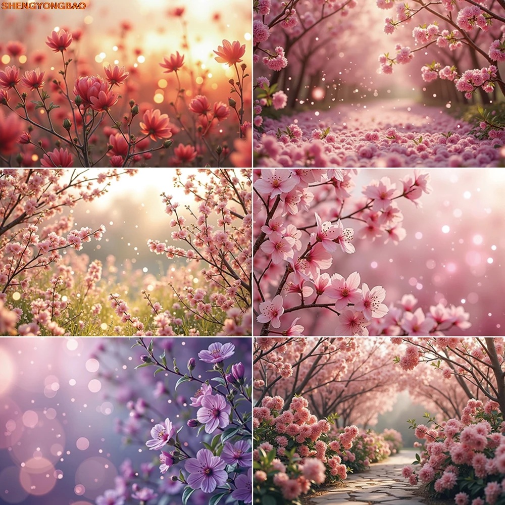 Flower Field Background Photography Enchanted Garden Spring Tree Photocall Backdrop Children Studio Photocall Supplies
Flower Field Background Photography Enchanted Garden Spring Tree Photocall Backdrop Children Studio Photocall Supplies