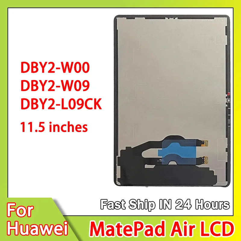 Новый 11,5-дюймовый ЖК-дисплей с сенсорным экраном для Huawei MatePad Air 2023 (модели DBY2-W00, DBY2-W09, DBY2-L09CK) – Замена ЖК-экрана
Новый 11,5-дюймовый ЖК-дисплей с сенсорным экраном для Huawei MatePad Air 2023 (модели DBY2-W00, DBY2-W09, DBY2-L09CK) – Замена ЖК-экрана