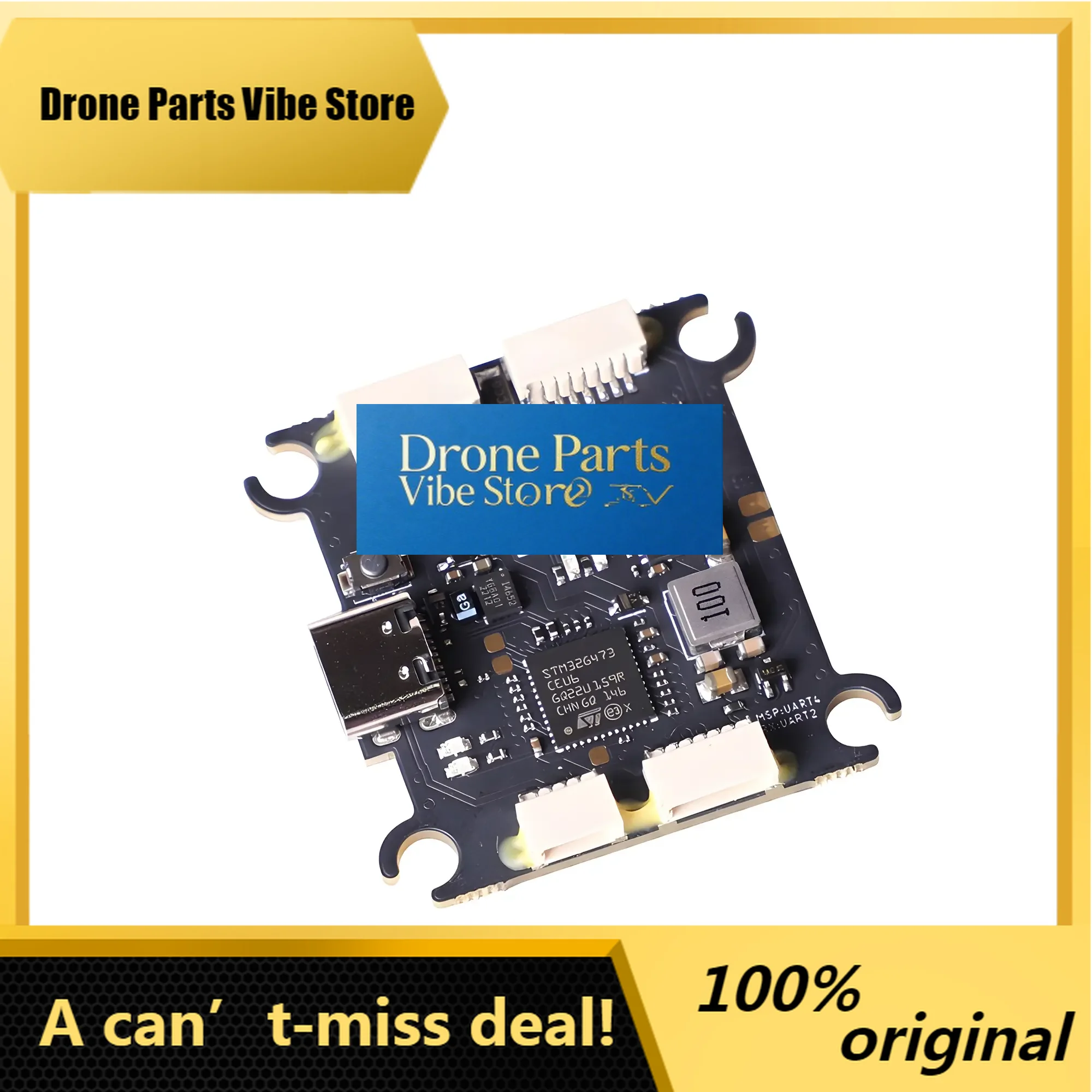Drone PartsT-HOBBY Pacer G4 HD/Analog Flight Controller 3~6S STM32G473 30.5x30.5 For RC FPV Racing Freestyle Drones DIY Parts
Drone PartsT-HOBBY Pacer G4 HD/Analog Flight Controller 3~6S STM32G473 30.5x30.5 For RC FPV Racing Freestyle Drones DIY Parts