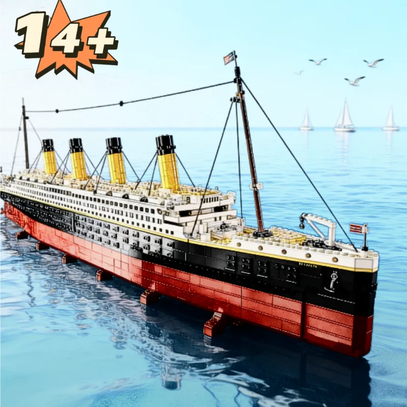 2026 New In Stock 9090pcs Titanic Large Cruise Boat Ship Steamship Compatible Bricks Building Blocks Kids Toys Christmas Gifts
2026 New In Stock 9090pcs Titanic Large Cruise Boat Ship Steamship Compatible Bricks Building Blocks Kids Toys Christmas Gifts
