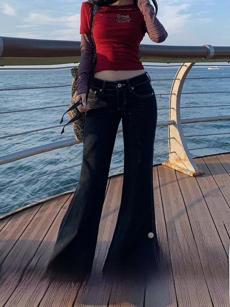 Свободные широкие джинсы в американском стиле для женщин, осенне-зимние, новые, с низкой посадкой, прямые, в пол, с эффектом похудения
Свободные широкие джинсы в американском стиле для женщин, осенне-зимние, новые, с низкой посадкой, прямые, в пол, с эффектом похудения