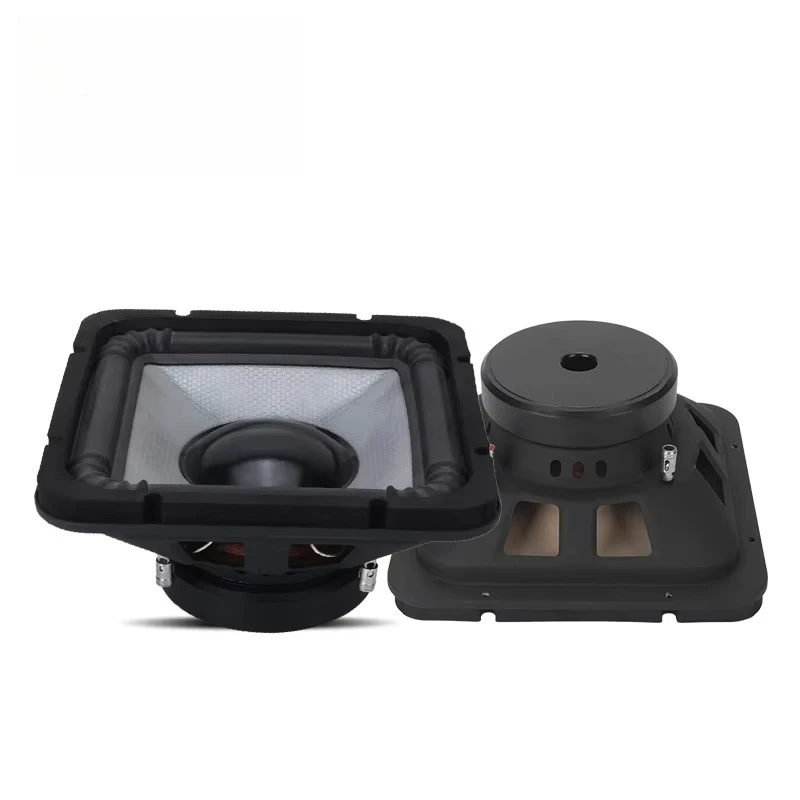 Subwoofer: 10-inch square humbucker subwoofer, 400W RMS 4-ohm car subwoofer, square subwoofer 140 magnet
Subwoofer: 10-inch square humbucker subwoofer, 400W RMS 4-ohm car subwoofer, square subwoofer 140 magnet