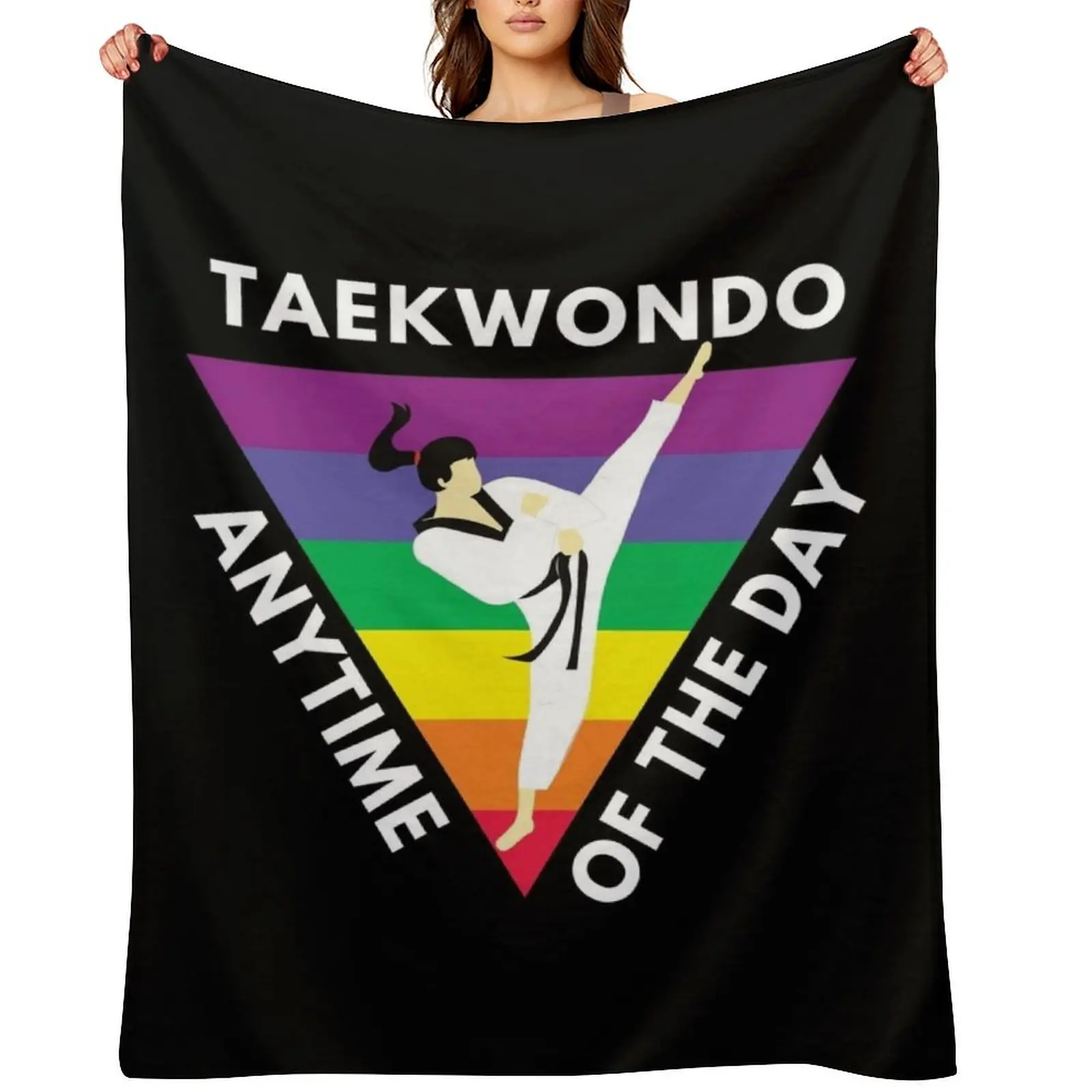 Taekwondo Anytime of the Day-Martial Arts Lovers Throw Blanket Luxury Thicken Decoratives Warm manga Blankets
Taekwondo Anytime of the Day-Martial Arts Lovers Throw Blanket Luxury Thicken Decoratives Warm manga Blankets
