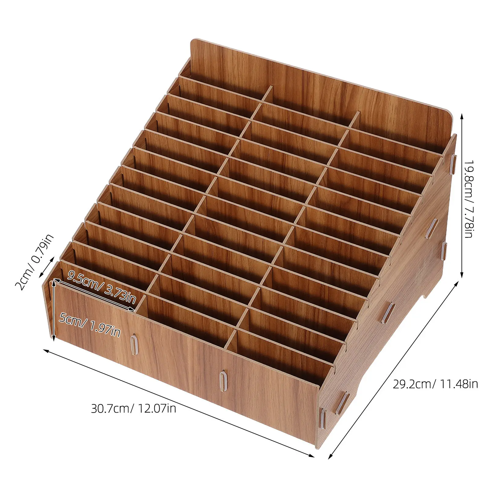 Classroom Cell Phone Management Box Wooden Mobile Phone Storage Box Multi-Grid Desktop Organizer Box For Small Item Management
Classroom Cell Phone Management Box Wooden Mobile Phone Storage Box Multi-Grid Desktop Organizer Box For Small Item Management