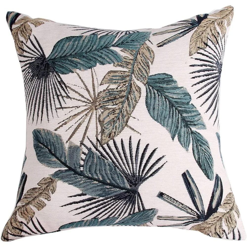 Pillow Decoration, Tropical Leaf Throw Pillow Cover for Sofa Decorative Pillow Case Jacquard Chenille
Pillow Decoration, Tropical Leaf Throw Pillow Cover for Sofa Decorative Pillow Case Jacquard Chenille