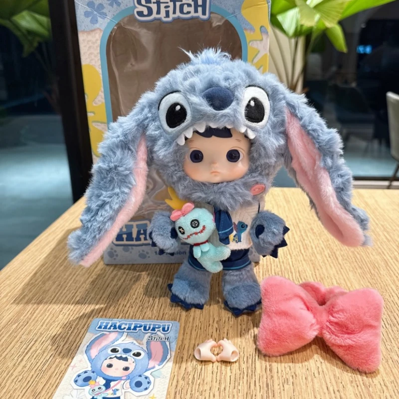 POPMART Hacipupu Stitch 1/8 Action Figure Series Dolls Trendy Toys Black Cat Figurines Home Decor Desktop Model Gifts
POPMART Hacipupu Stitch 1/8 Action Figure Series Dolls Trendy Toys Black Cat Figurines Home Decor Desktop Model Gifts