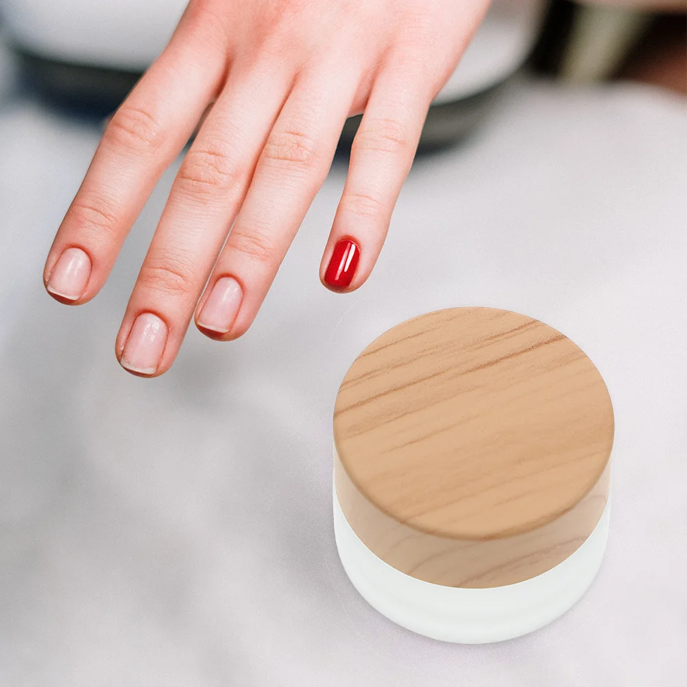 Manicure Cup with Lid Premium Glass Wood Material Lightweight Reusable for Nail Art Liquid Holding Pen Cleaning Powder Mixing
Manicure Cup with Lid Premium Glass Wood Material Lightweight Reusable for Nail Art Liquid Holding Pen Cleaning Powder Mixing