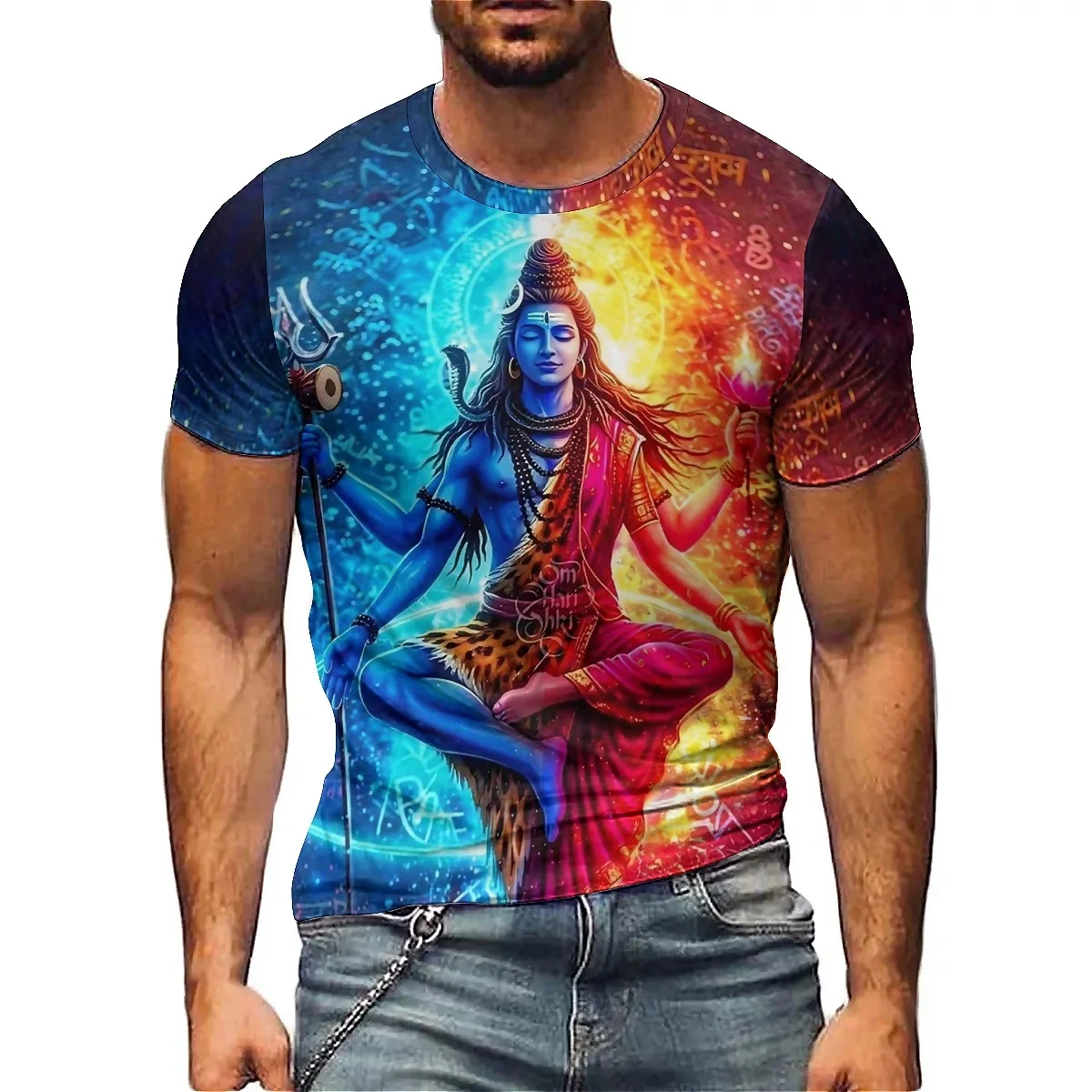 All-Season Themed Apparel Men's 3D Printed Short-Sleeve T-Shirt - Men's Gathering Top
All-Season Themed Apparel Men's 3D Printed Short-Sleeve T-Shirt - Men's Gathering Top