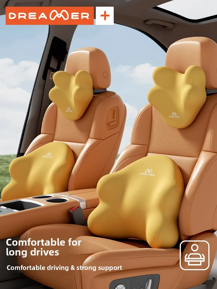 Zhimengren Car Backrest Pillow Driving Support Lumbar Cushion Vehicle Mounted Comfortable Memory Foam Universal Seasonal
Zhimengren Car Backrest Pillow Driving Support Lumbar Cushion Vehicle Mounted Comfortable Memory Foam Universal Seasonal