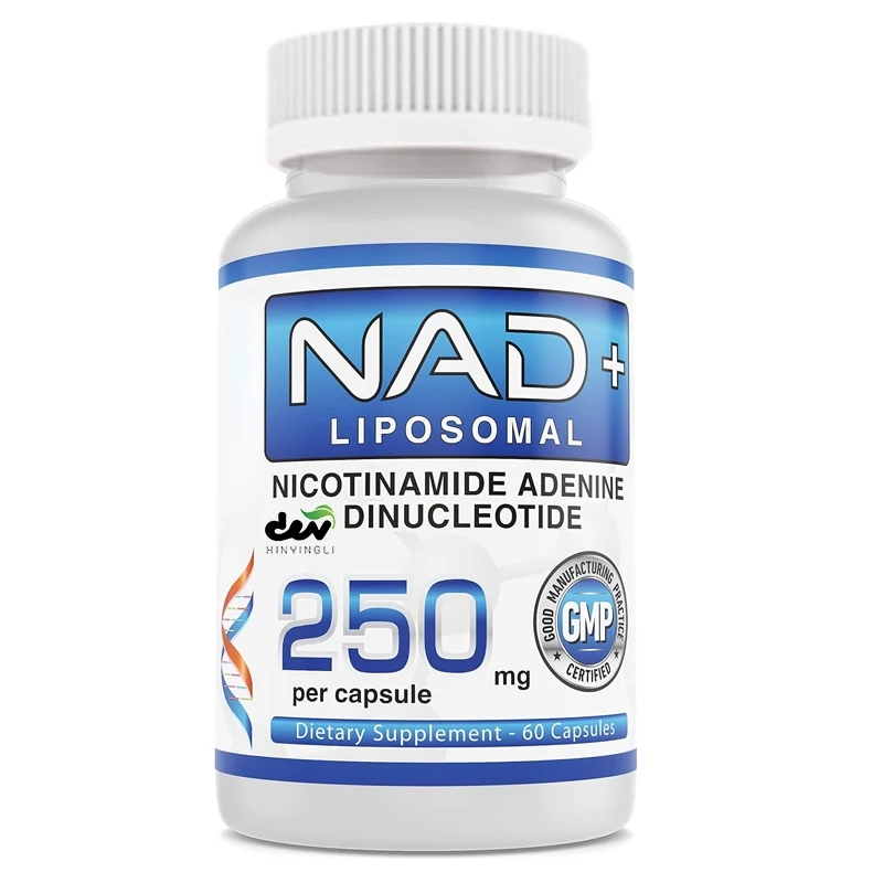 NAD+Liposomes (250mg per serving, 60 days supply) | Nicotinamide Adenosine Dinucleotide-60 capsules
NAD+Liposomes (250mg per serving, 60 days supply) | Nicotinamide Adenosine Dinucleotide-60 capsules