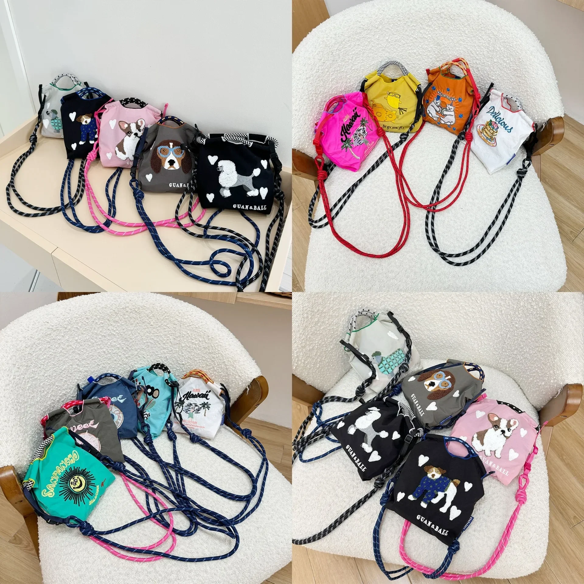 Japanese Environmentally Friendly Embroidered Shopping Bags Nylon Fabric Flower Hand-held Niche Fashion Shopping Bag
Japanese Environmentally Friendly Embroidered Shopping Bags Nylon Fabric Flower Hand-held Niche Fashion Shopping Bag