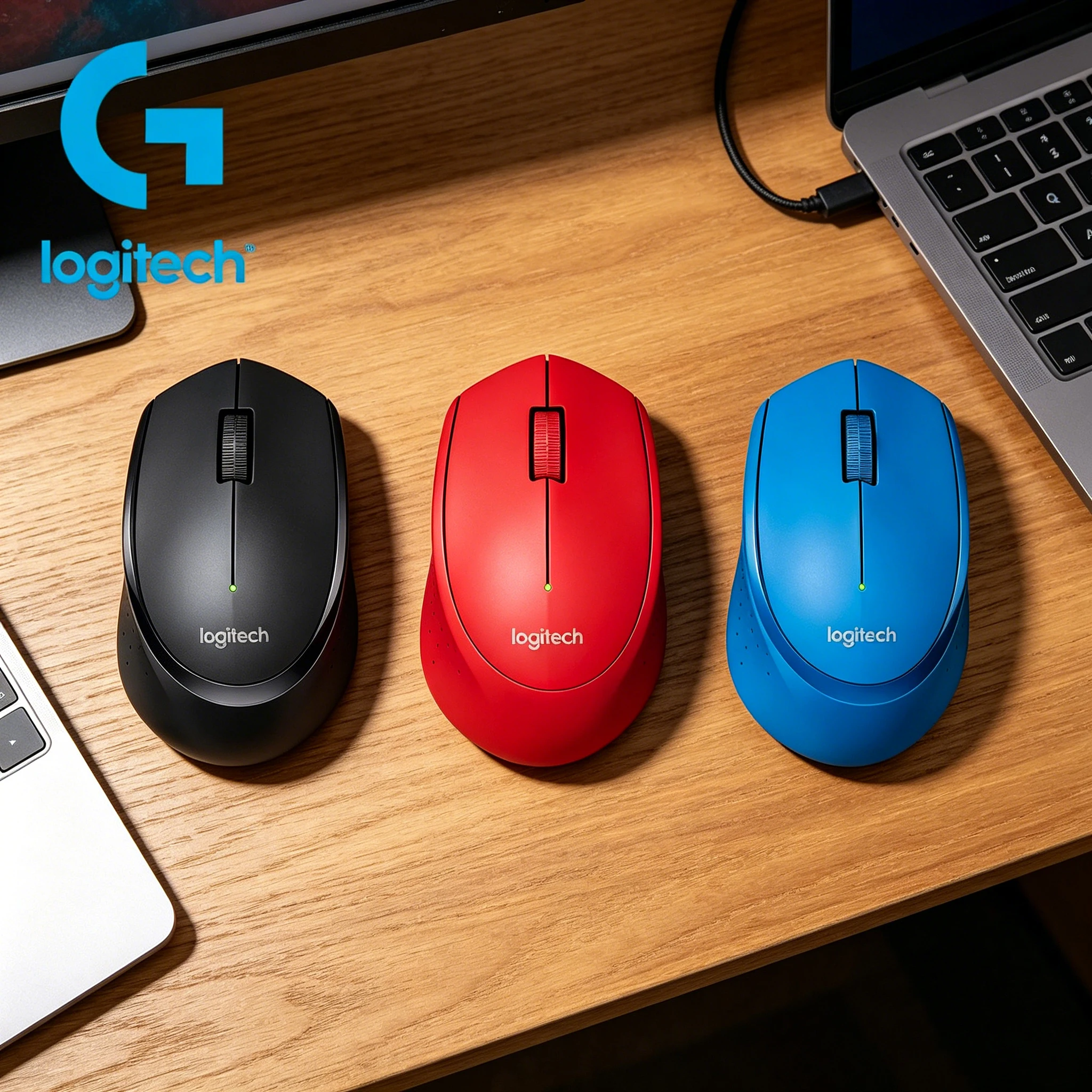 Logitech M280 Silent Wireless Portable Mouse Laptop Desktop Computer Office Home Universal Mouse M350 Wireless Bluetooth Mouse