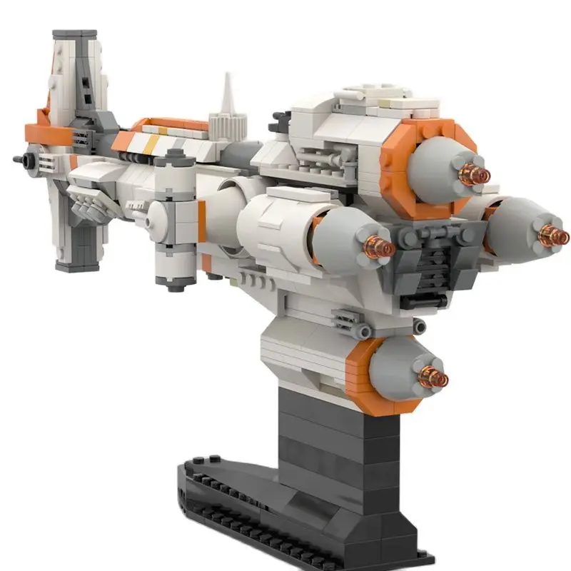MOC HammerHeadss Corvette UCS Model Combats Ship Building Blocks Space War Series Movie Diy Toys Bricks Educational Kids Gift
MOC HammerHeadss Corvette UCS Model Combats Ship Building Blocks Space War Series Movie Diy Toys Bricks Educational Kids Gift