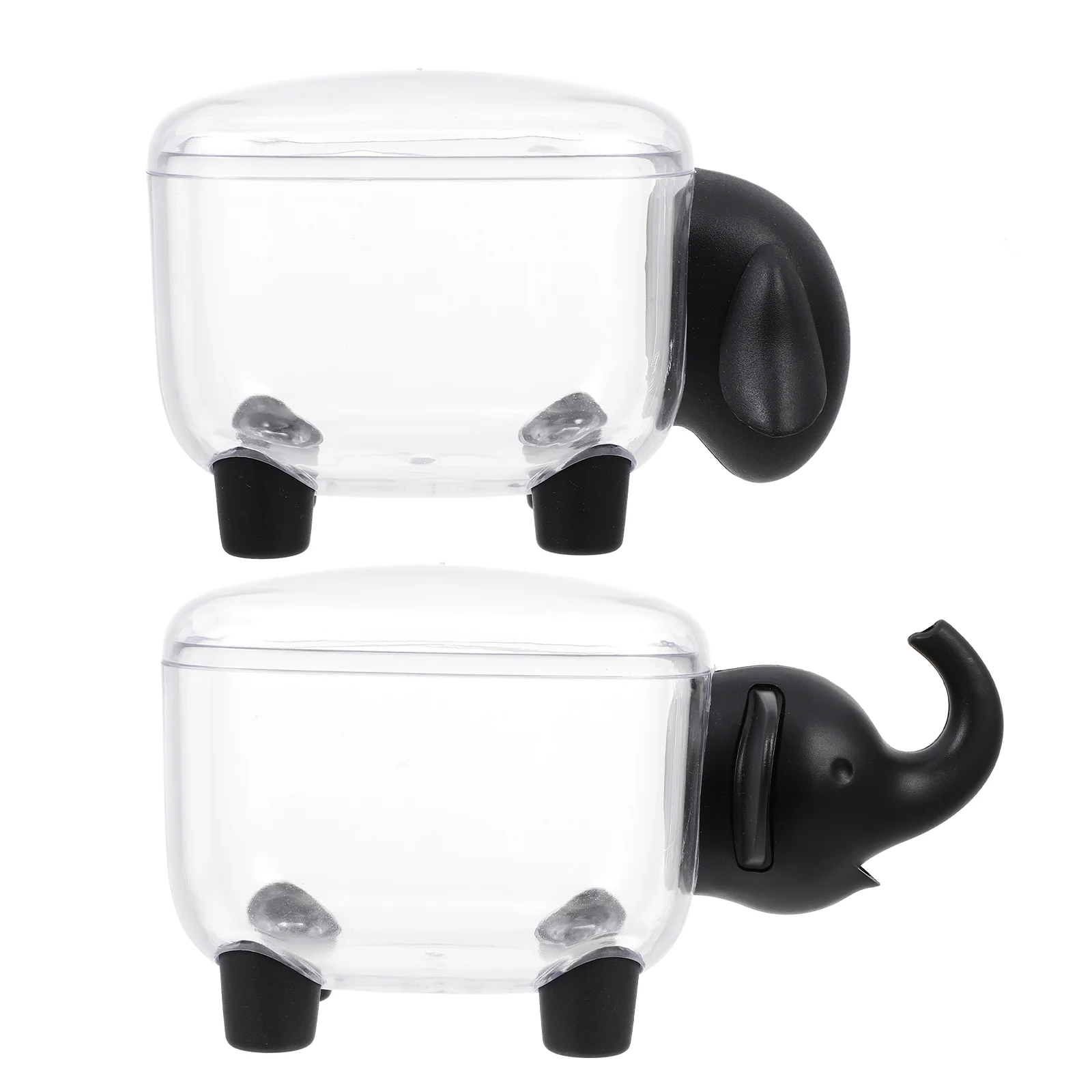2 Pcs Cotton Swab Storage Box Wipes Dispenser Plastic Toothpick Holder Makeup Container
2 Pcs Cotton Swab Storage Box Wipes Dispenser Plastic Toothpick Holder Makeup Container