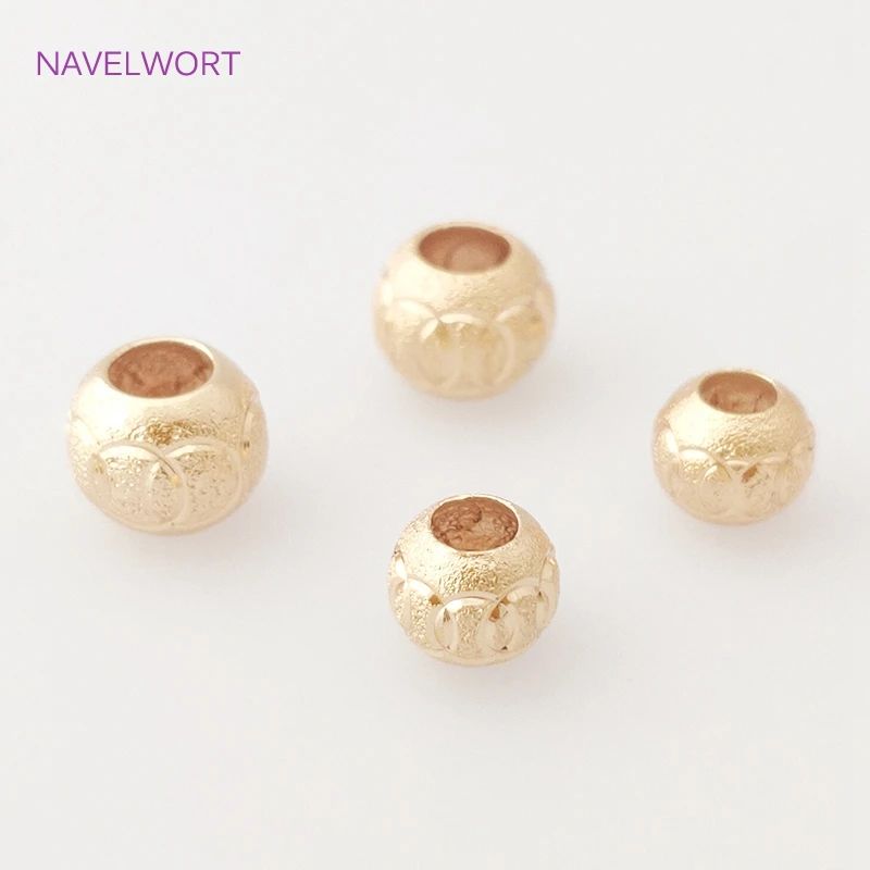 8/10mm Round Patterned Hollow Spacer Beads High Quality Large Hole Loose Bead, Supplies For DIY Jewelry Bracelet Necklace Making
8/10mm Round Patterned Hollow Spacer Beads High Quality Large Hole Loose Bead, Supplies For DIY Jewelry Bracelet Necklace Making