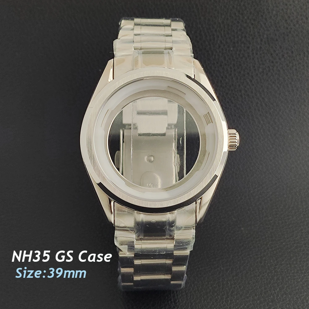 39mm GS Case 33.5mm NH35 GS dial customized logo dial suitable for NH35 movement mechanical watch modification accessories
39mm GS Case 33.5mm NH35 GS dial customized logo dial suitable for NH35 movement mechanical watch modification accessories