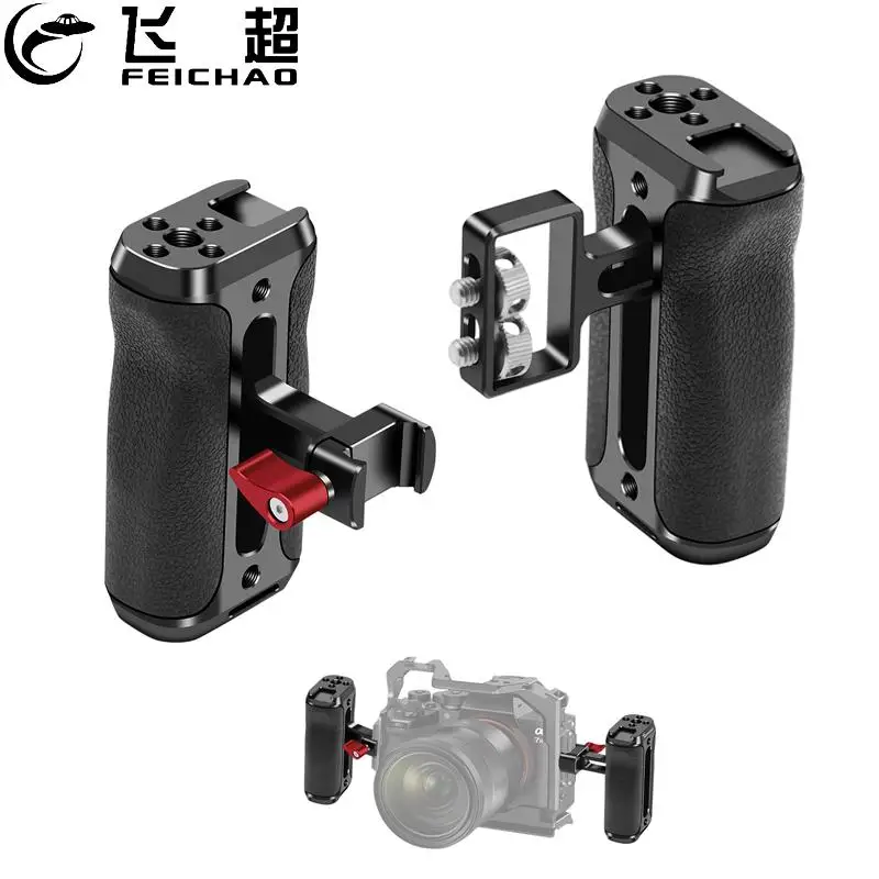 Universal Camera Cage Mini Side Handle for Sony for Canon Camera Cage Rig Handle Grip 1/4 inch Screw/NATO DSLR Camera Handgrip
Universal Camera Cage Mini Side Handle for Sony for Canon Camera Cage Rig Handle Grip 1/4 inch Screw/NATO DSLR Camera Handgrip