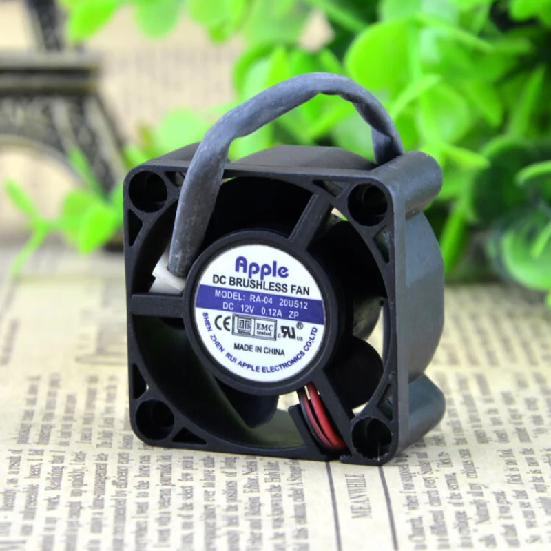 Z For APPLE RA-04 20US12 4020 DC12V 0.12A ZP 4cm silent cooling fan
Z For APPLE RA-04 20US12 4020 DC12V 0.12A ZP 4cm silent cooling fan