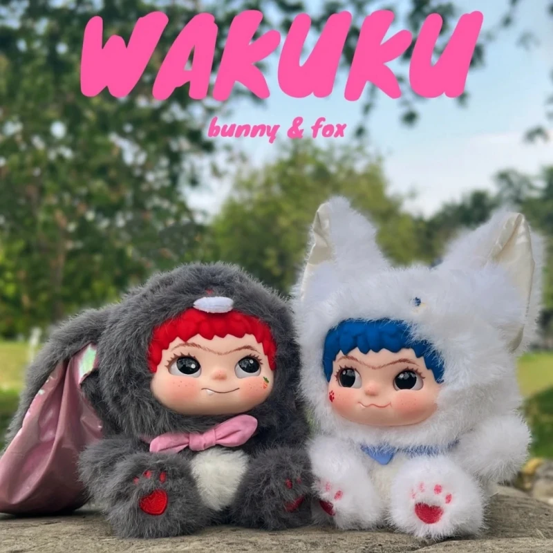 Genuine Wakuku Fox Bunny Trick Or Treat Series Cute Animal Vinyl Face Plush Doll Trendy Blind Box Children Surprise Gift Toy
Genuine Wakuku Fox Bunny Trick Or Treat Series Cute Animal Vinyl Face Plush Doll Trendy Blind Box Children Surprise Gift Toy