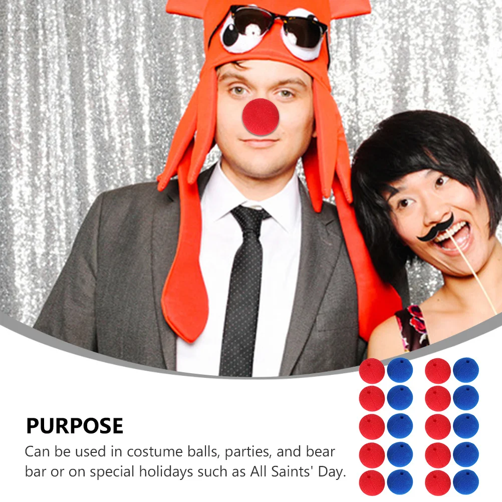 20Pcs Creative Clown Noses for Masquerade Party Xmas Carnival 5Cm Diameter Sponge Prop Adults Costume Accessory
20Pcs Creative Clown Noses for Masquerade Party Xmas Carnival 5Cm Diameter Sponge Prop Adults Costume Accessory