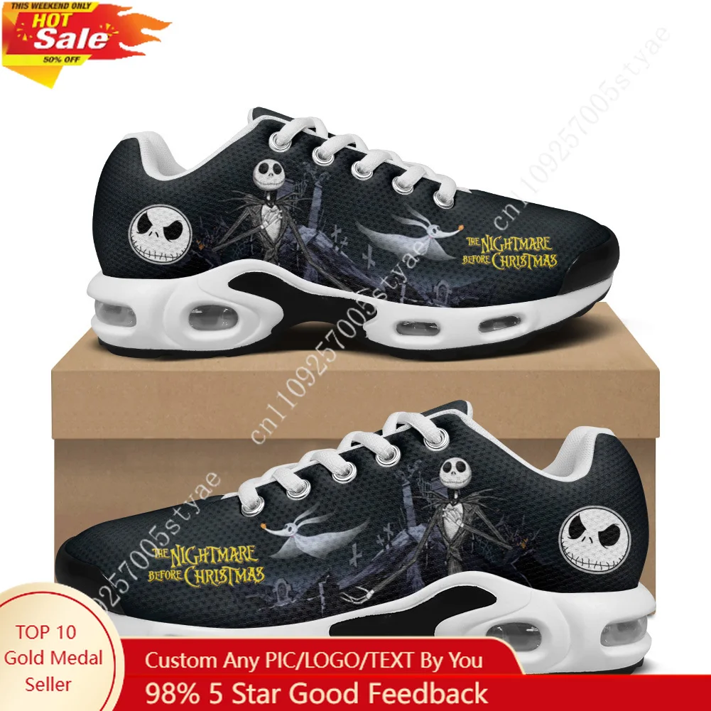 Кроссовки на воздушной подушке Disney The Nightmare Before Christmas, мужские и женские спортивные кроссовки, легкие кроссовки для альпинизма, обувь на заказ
Кроссовки на воздушной подушке Disney The Nightmare Before Christmas, мужские и женские спортивные кроссовки, легкие кроссовки для альпинизма, обувь на заказ