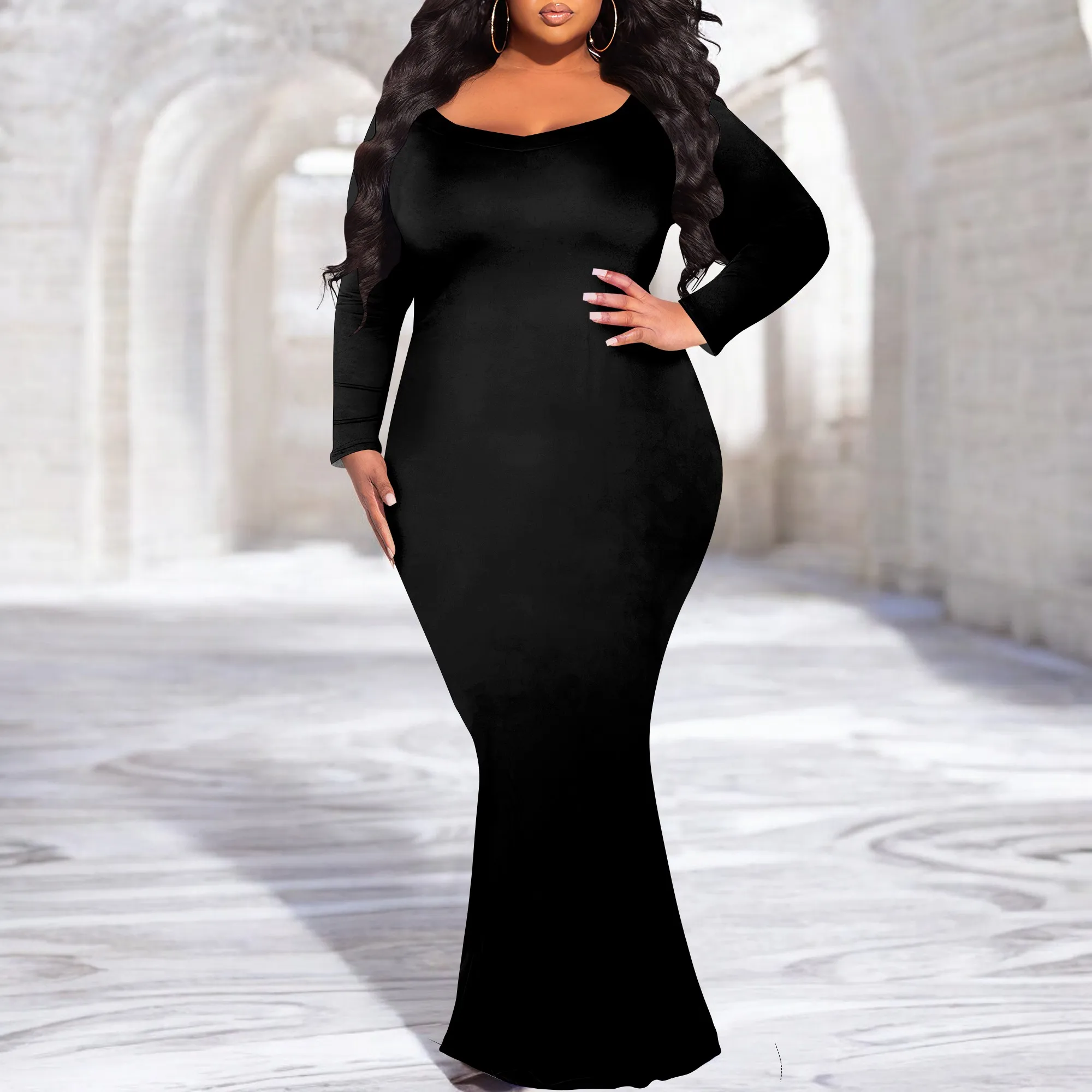 Womens Basic Sexy Square Neck Long Sleeve Soft Lounge Long Dress Fall Casual Ribbed Bodycon Maxi Dresses
Womens Basic Sexy Square Neck Long Sleeve Soft Lounge Long Dress Fall Casual Ribbed Bodycon Maxi Dresses