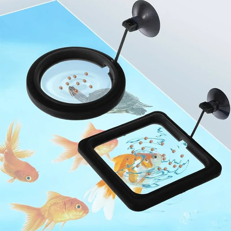 Aquarium Feeding Ring Fish Tank Station Floating Food Tray Feeder Square Circle Accessories Fish Foods Feeder With Suction Cup
Aquarium Feeding Ring Fish Tank Station Floating Food Tray Feeder Square Circle Accessories Fish Foods Feeder With Suction Cup