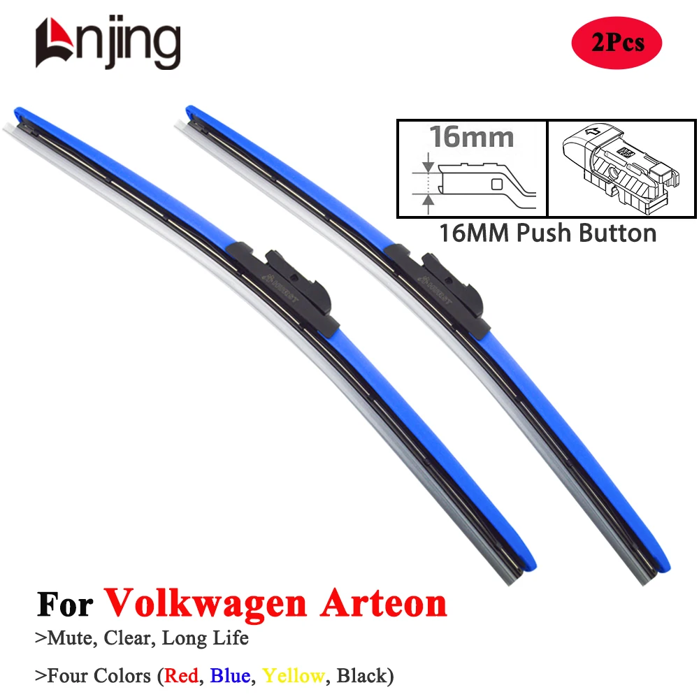LNJING Colorful Wiper Blades For VW Volkswagen Arteon R Line Sedan 2019 2020 2021 2022 2023 Car Accessories Blue Hybrid Wipers
LNJING Colorful Wiper Blades For VW Volkswagen Arteon R Line Sedan 2019 2020 2021 2022 2023 Car Accessories Blue Hybrid Wipers