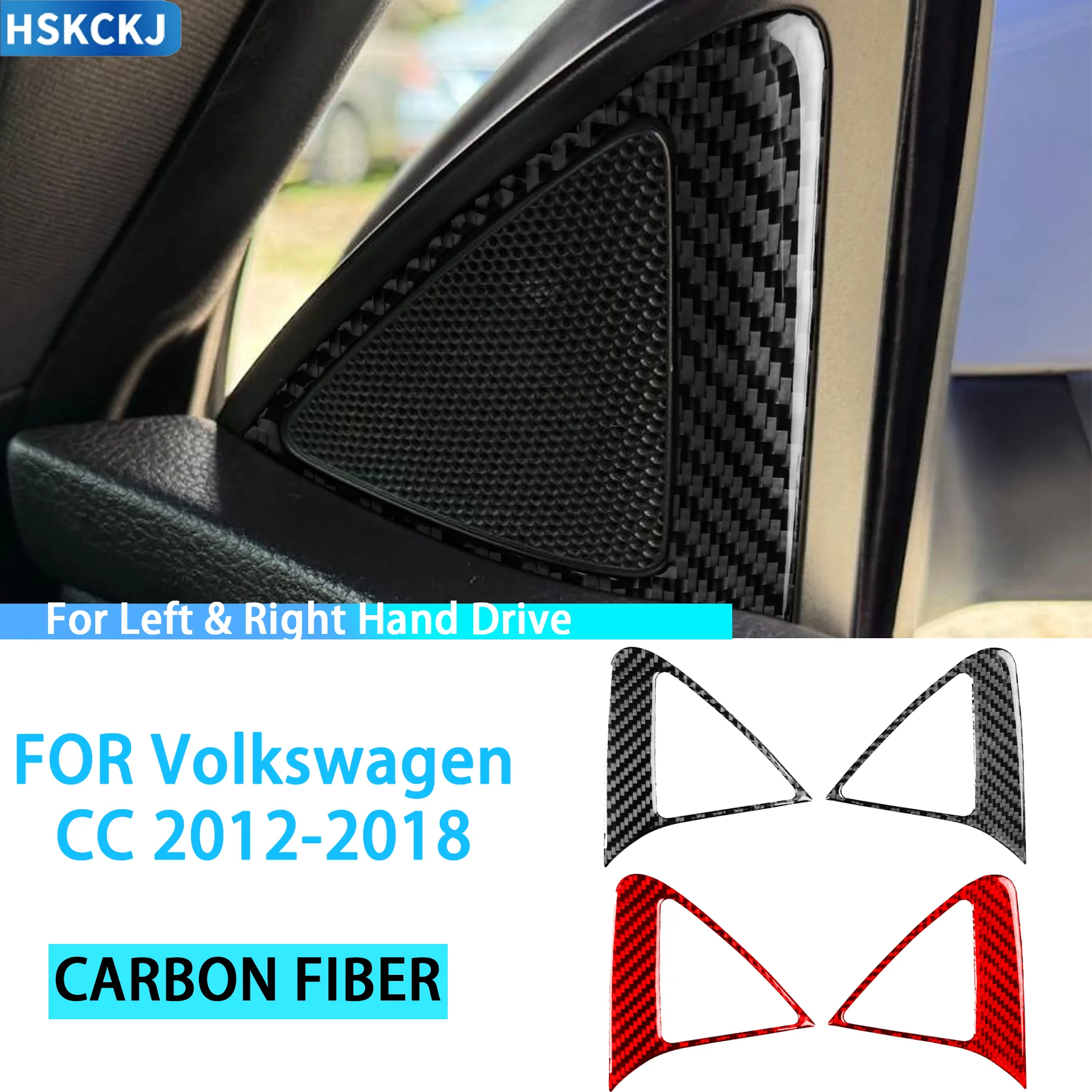 FOR Volkswagen CC 2012-2018 Automotive Carbon Fiber Sticker Triangle A-pillar Tweeter Panel Decoration Interior Accessories
FOR Volkswagen CC 2012-2018 Automotive Carbon Fiber Sticker Triangle A-pillar Tweeter Panel Decoration Interior Accessories